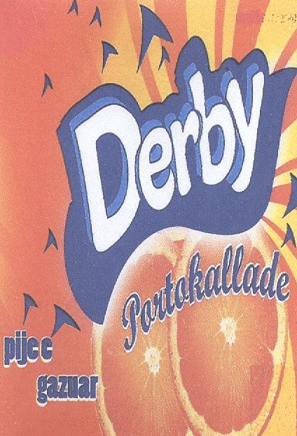 Paraqitja e markës DERBY portokallade