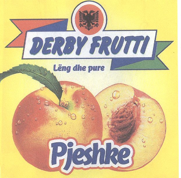 Paraqitja e markës DERBY FRUTTI pjeshke