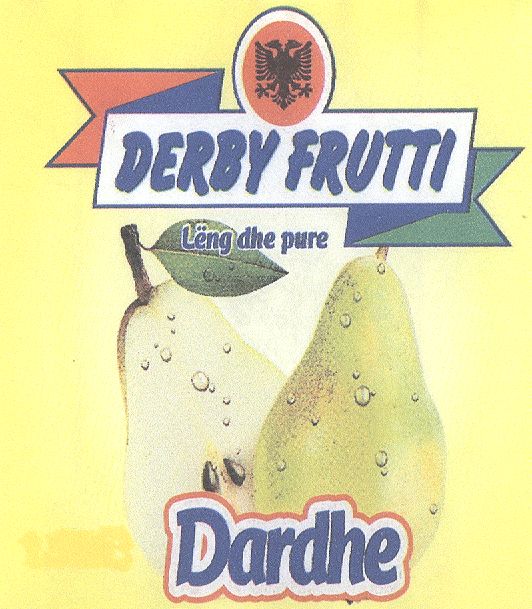 Paraqitja e markës DERBY FRUTTI DARDHE