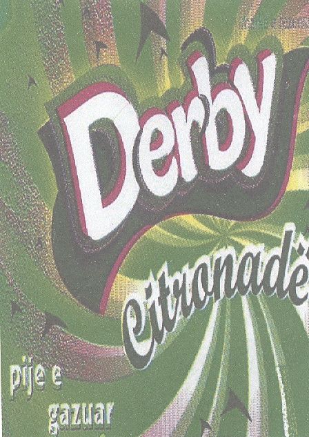 Paraqitja e markës DERBY citronadë