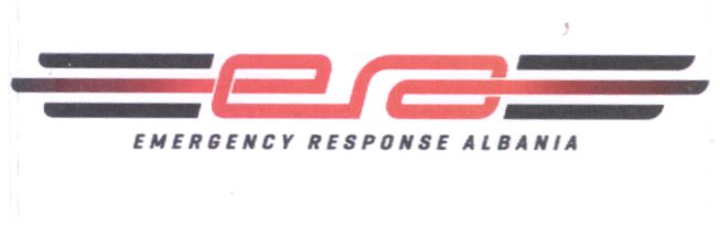 Paraqitja e markës ERA EMERGENCY RESPONSE ALBANIA