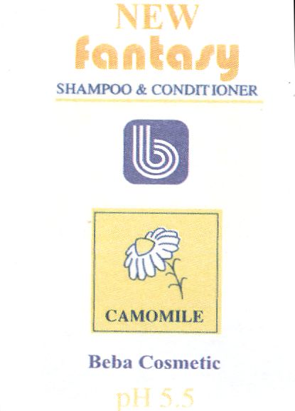Paraqitja e markës Beba Cosmetic
New Fantasy; Shampoo&Conditioner pH5.5