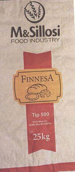 Paraqitja e markës FINNESA TIP 500 25 kg