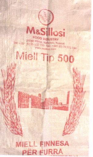 Paraqitja e markës FINNESA miell për furra 50kg