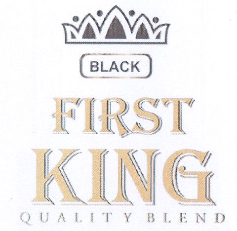 Paraqitja e markës FIRST KING black quality blend