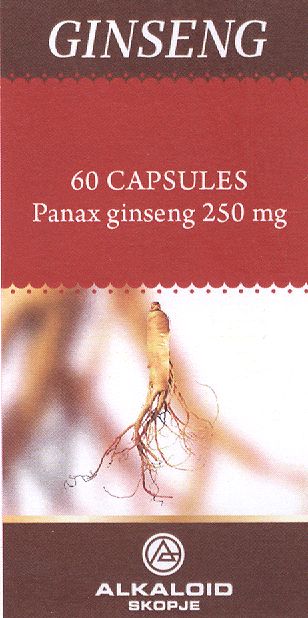 Paraqitja e markës GINSENG