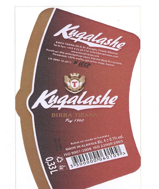 Paraqitja e markës KUQALASHE