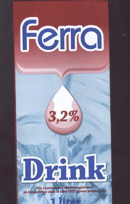 Paraqitja e markës Ferra Drink