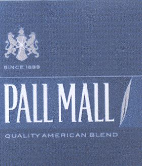 Paraqitja e markës PALL MALL QUALITY AMERICAN BLEND