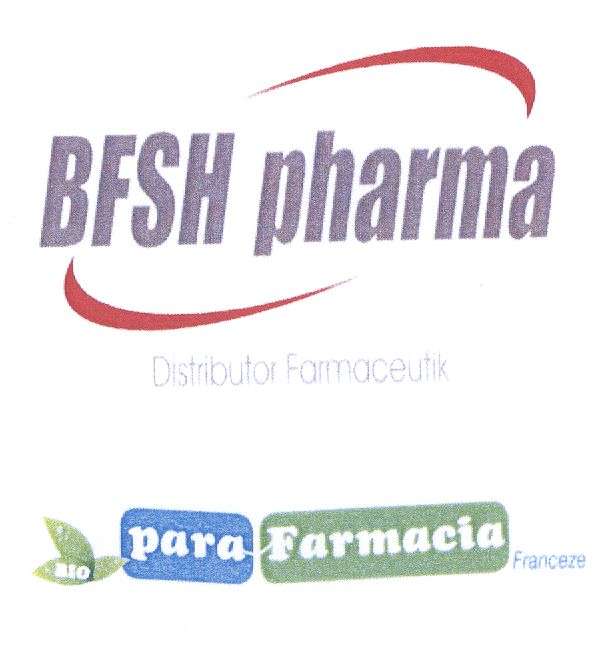 Paraqitja e markës BFSH pharma Distributor Farmaceutik
para Farmacia Franceze