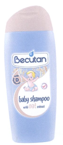 Paraqitja e markës Becutan
baby shampoo with oat extract