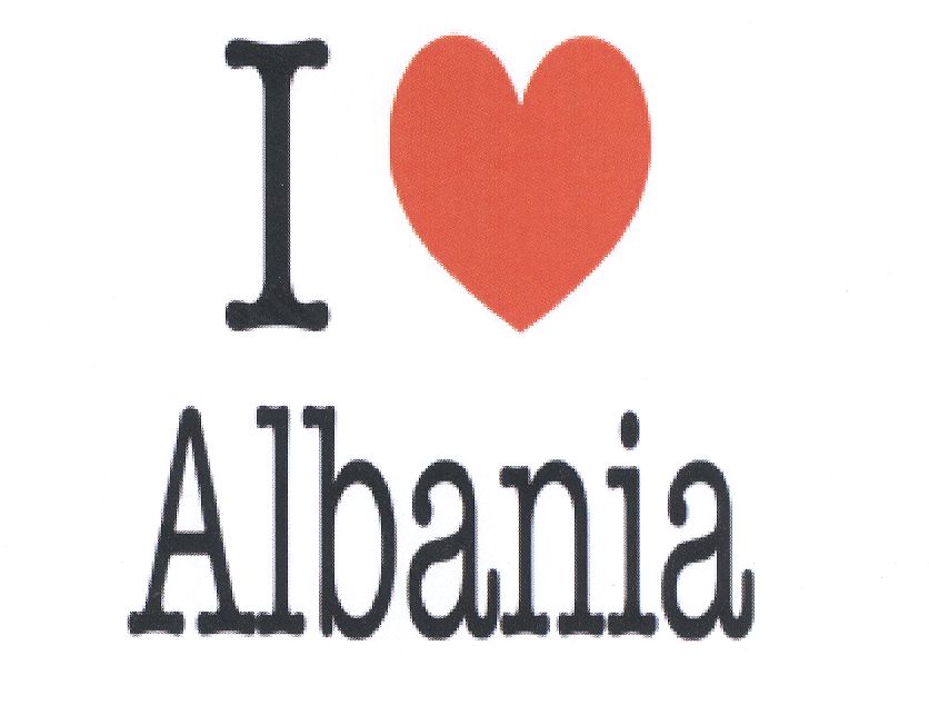 Paraqitja e markës I love Albania