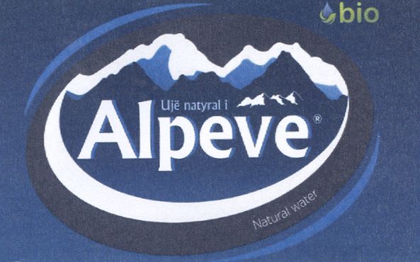 Paraqitja e markës UJë natyral i Alpeve
