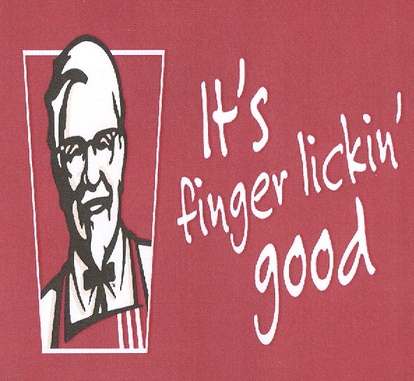 Paraqitja e markës It's finger lickin' good