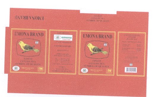 The representation of the trademark EMONA BRAND