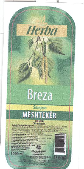 Paraqitja e markës HERBA Breza