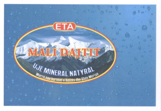 Paraqitja e markës ETA MALI I DAJTIT