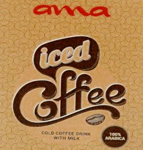 Paraqitja e markës ama iced coffee