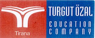 Paraqitja e markës TURGUT ÖZAL EDUCATION COMPANY