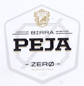 Paraqitja e markës Birra Peja Zero