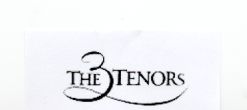 Paraqitja e markës THE 3 TENORS