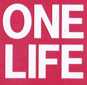 The representation of the trademark ONE LIFE