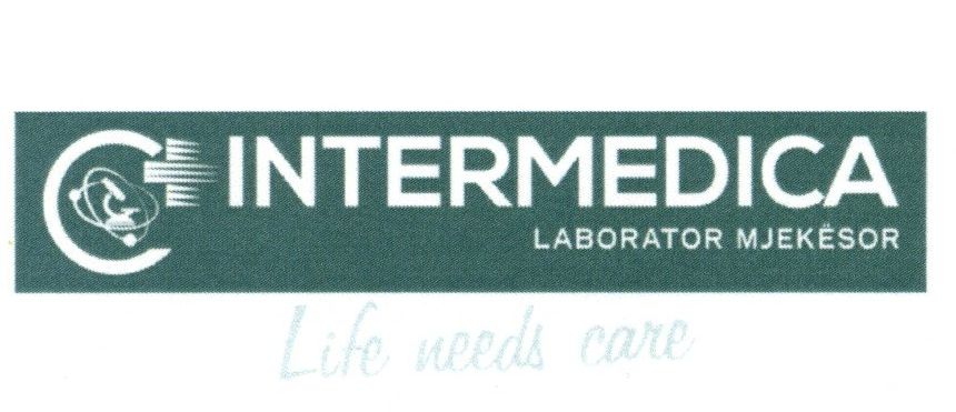 Paraqitja e markës INTERMEDICA Laborator Mjekësor Life needs care