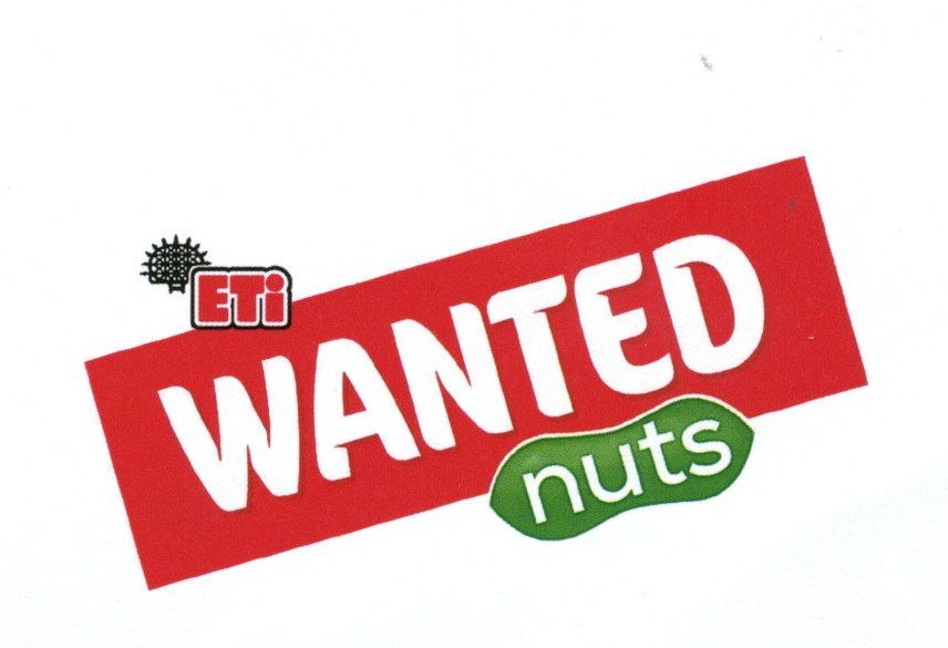 Paraqitja e markës ETI WANTED nuts