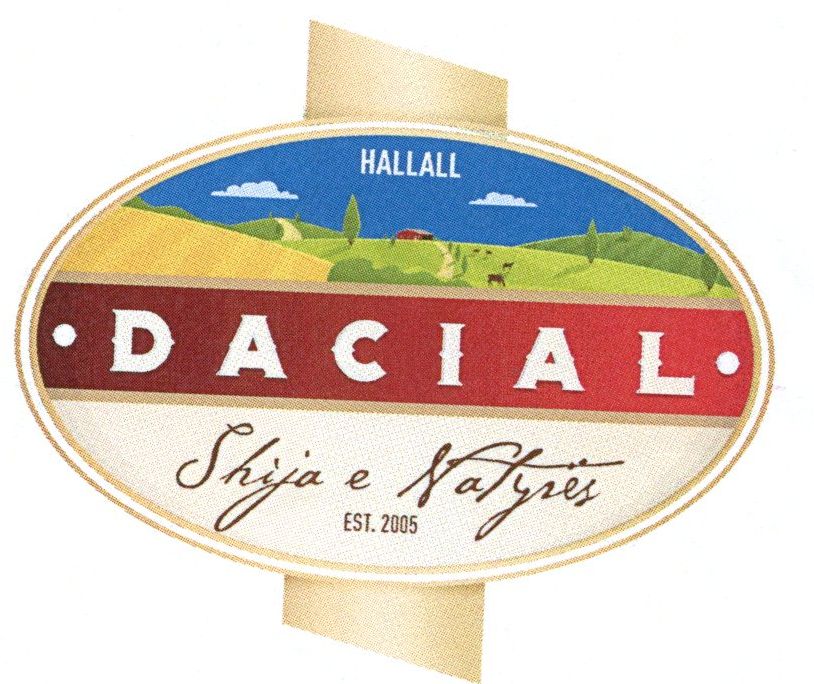 Paraqitja e markës DACIAL hallall Shija e Natyrës