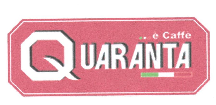 Paraqitja e markës QUARANTA...è Caffè