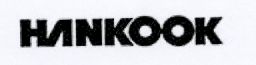 Paraqitja e markës HANKOOK