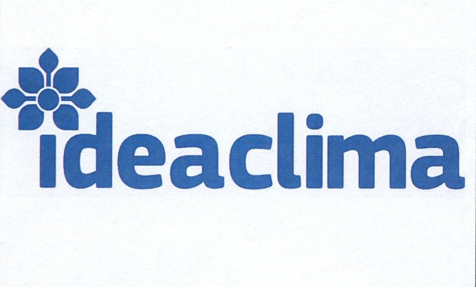 Die Wiedergabe der Marke ideaclima