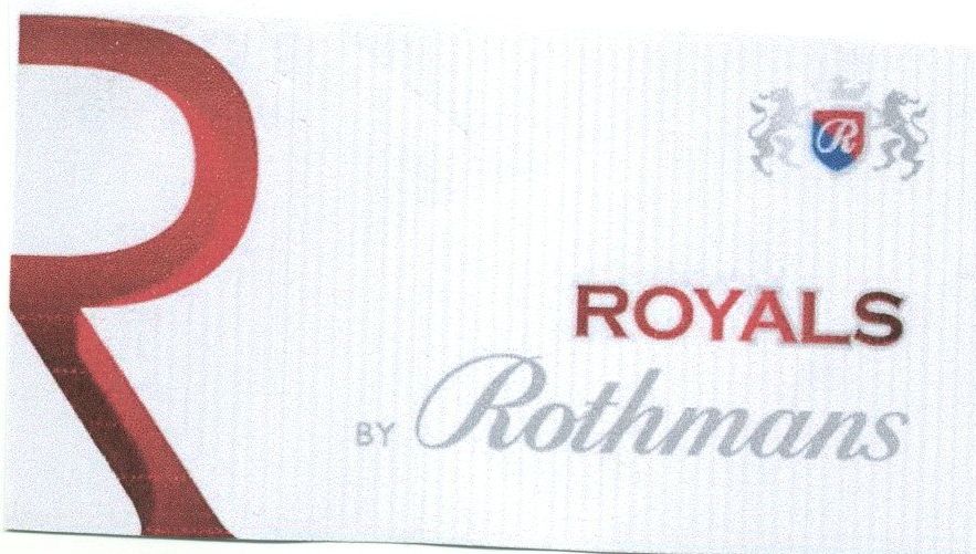 Paraqitja e markës R ROYALS BY Rothmans