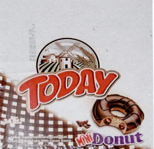 Paraqitja e markës TODAY mini donut