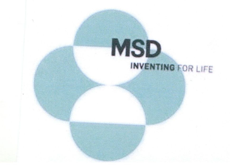Paraqitja e markës MSD INVENTING FOR LIFE