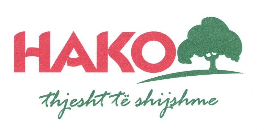Paraqitja e markës HAKO thjesht të shijshme