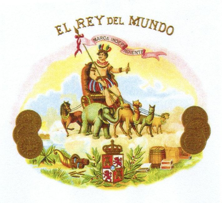 Paraqitja e markës EL REY DEL MUNDO