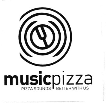 Paraqitja e markës Music Pizza Pizza sounds better with us