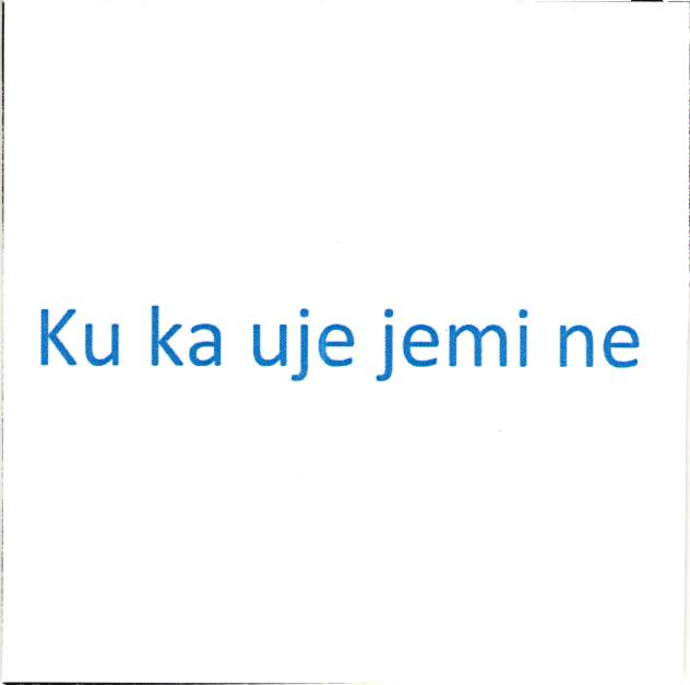 Paraqitja e markës Ku ka uje jemi ne