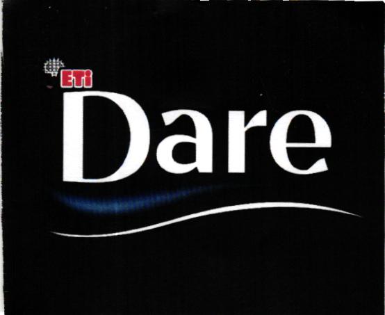 Paraqitja e markës ETİ DARE