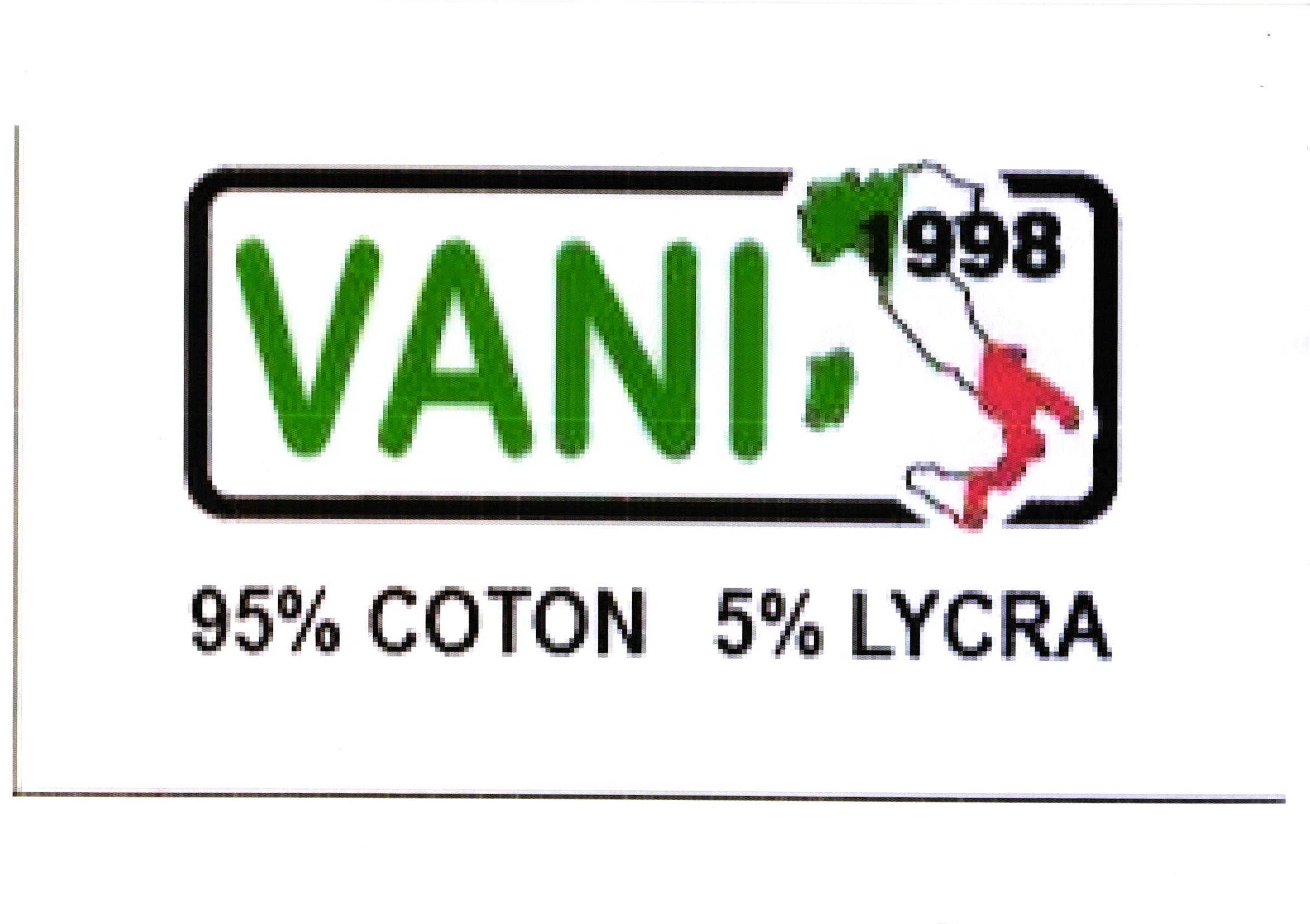 Paraqitja e markës VANI 1998