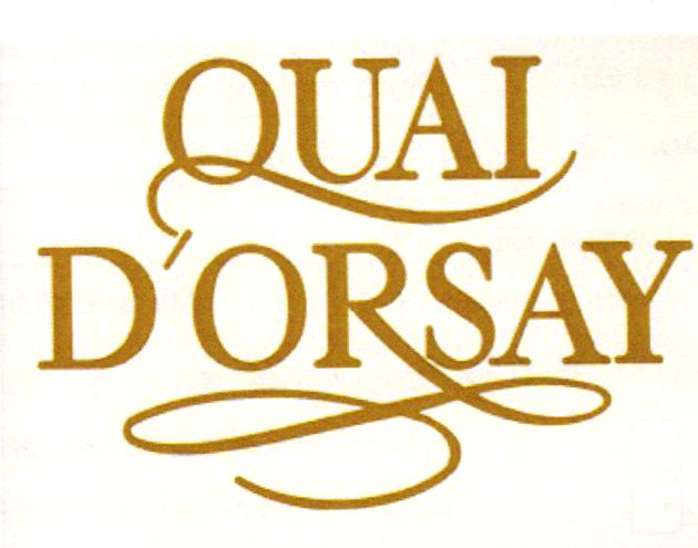 Paraqitja e markës QUAI D'ORSAY