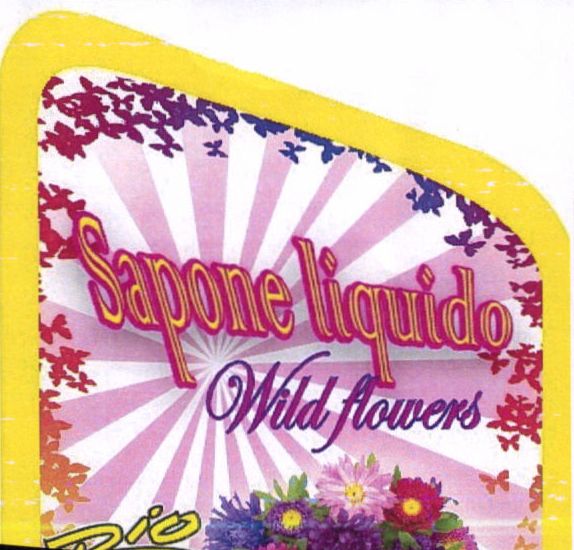 Paraqitja e markës Sapone Liquido Wild Flowers Rio