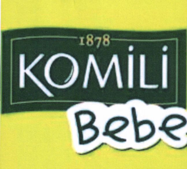 Paraqitja e markës "KOMILI Bebe 1878"