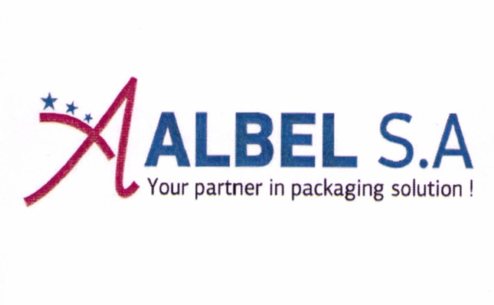 Paraqitja e markës A ALBEL S.A Your pertner in packaging solution!