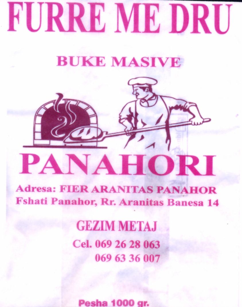 Paraqitja e markës FURRE ME DRU PANAHORI