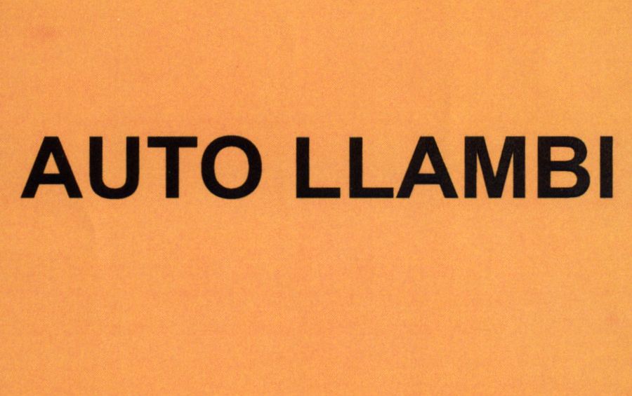Paraqitja e markës AUTO LLAMBI