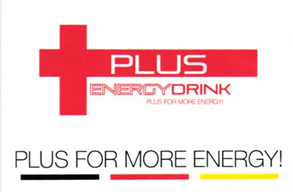 Paraqitja e markës plus energy drink