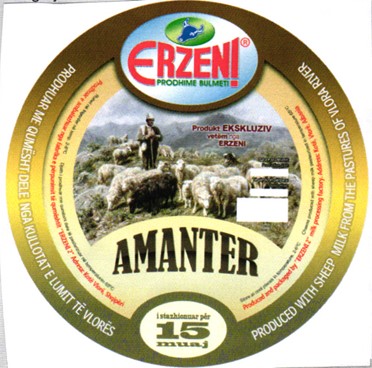 Paraqitja e markës ERZENI AMANTER