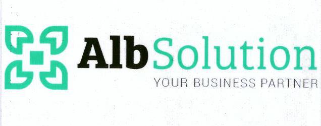 Paraqitja e markës AlbSolution YOUR BUSINESS PARTNER